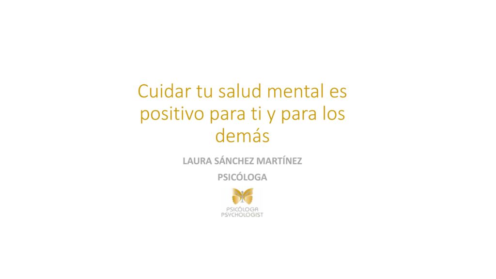 ACUDIR A UN PROFESIONAL DE LA PSICOLOGÍA